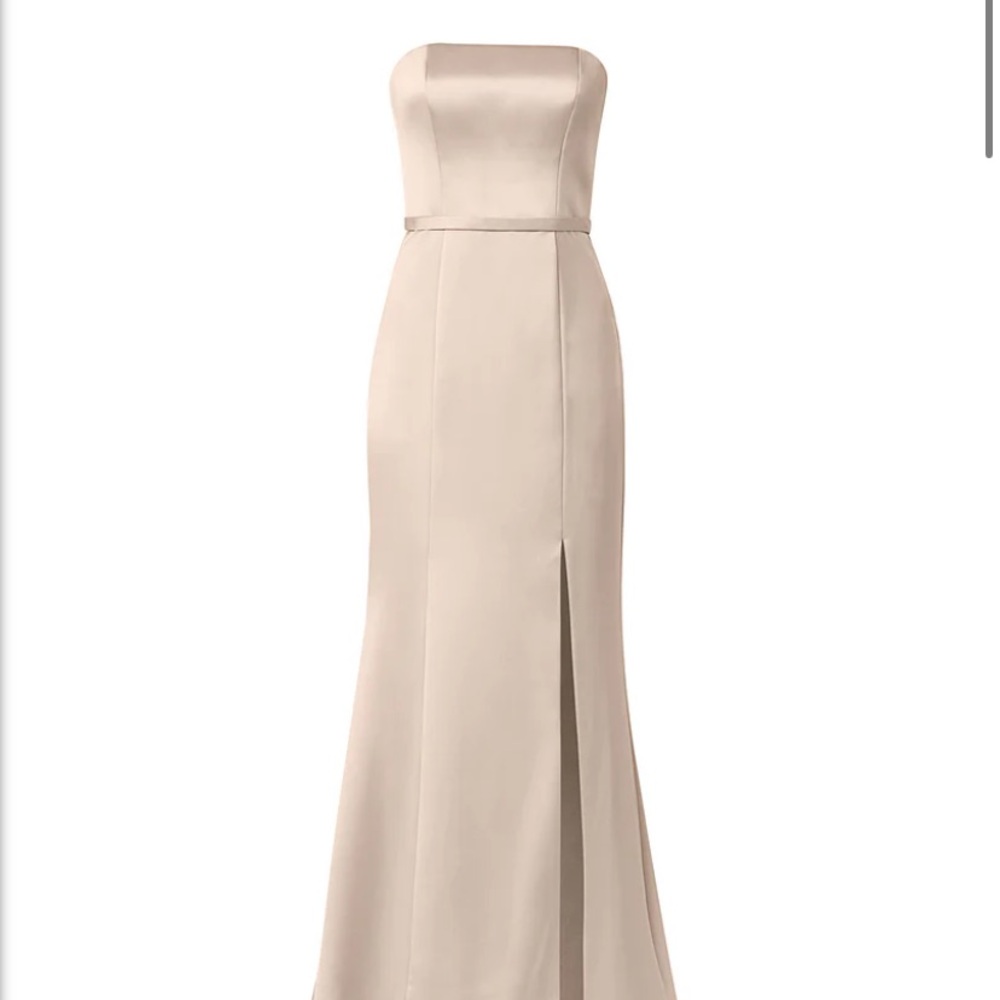 AMSALE Marisa Champagne Bridesmaid Dress
Size 6